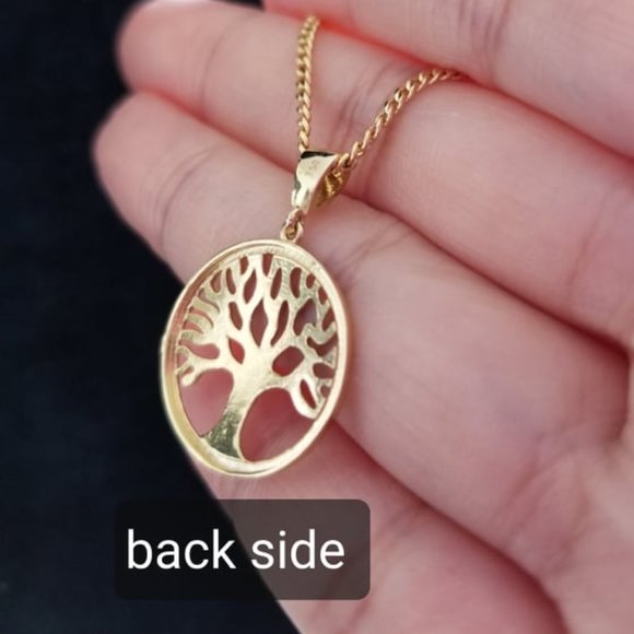 Set of earring, pendant with chain - Picture 9 of 9